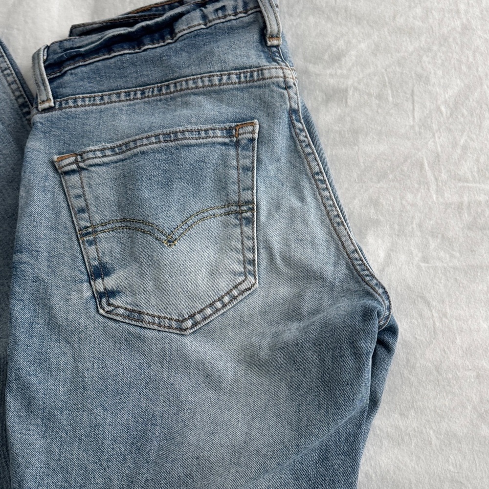 Levi's Men's Light Blue 511 Slim Jeans 32x32 - Picture 3 of 6